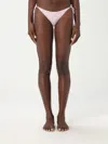 Versace Treasure Printed Bikini Bottoms In Pink