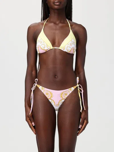 Versace Swimsuit Woman  In Pink