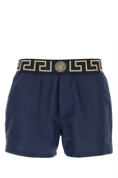Versace Swimsuits In Bluegold