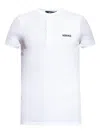 Versace Embroidered Logo Under Shirt In White