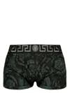 Versace Cotton Underwear In Black