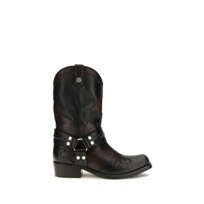 Versace Sylvester Boot In Black