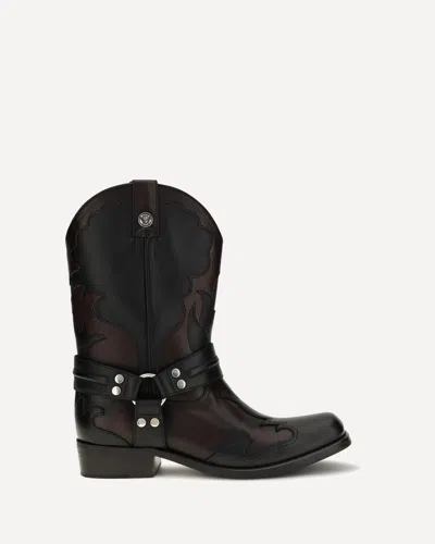 VERSACE SYLVESTER WESTERN BOOTS