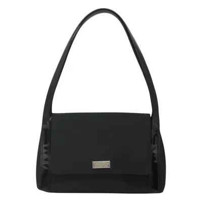 Pre-owned Versace Synthetic Shoulder Bag () In Black