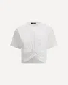Versace Twist Front Logo Tee