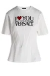 Versace Printed Tee In 1w000