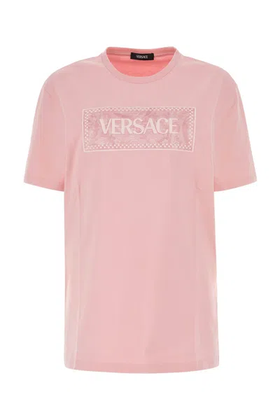 Versace T-shirt-42 Nd  Female In Pink