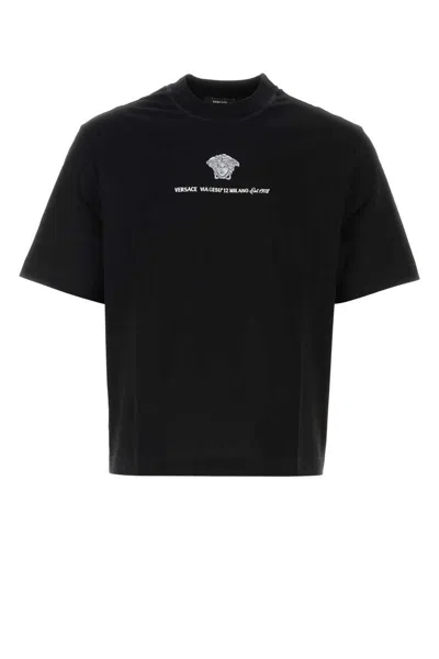 VERSACE VERSACE T-SHIRTS AND POLOS