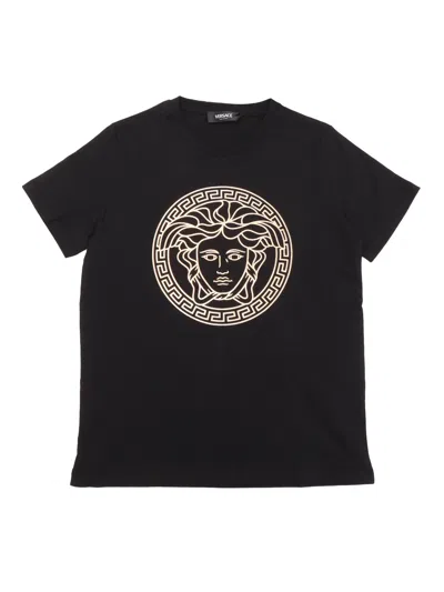 Versace T-shirt In Black