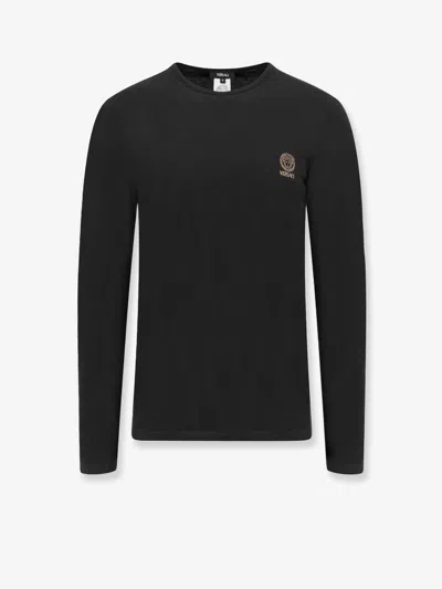 Versace T-shirt In Black