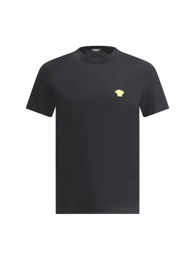 Versace Black Cotton T-shirt