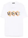 Versace Maxi Chain Logo T-shirt In White