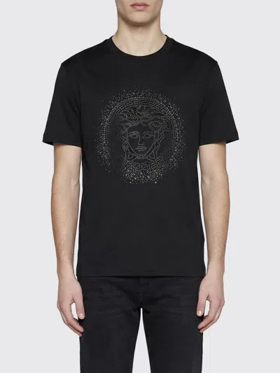 Versace T-shirt  Herren Farbe Schwarz In Black