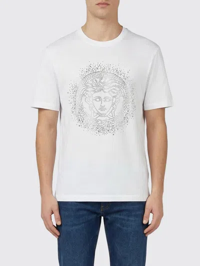 Versace T-shirt  Herren Farbe Weiss In White