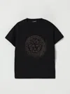 Versace T-shirt  Kids Color Black In Black