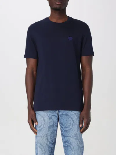 Versace T-shirt  Men In Blue