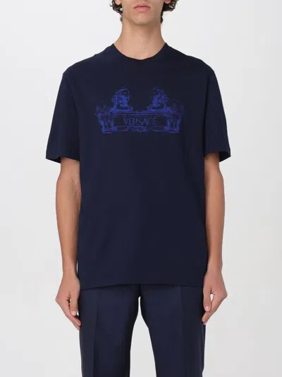 Versace T-shirt  Men Color Blue