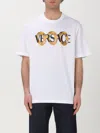 Versace Crew Neck Short Sleeves T-shirt In White
