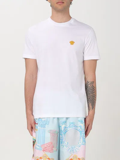 VERSACE T-SHIRT VERSACE MEN COLOR WHITE,427341001