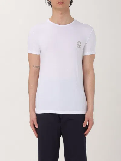 VERSACE T-SHIRT VERSACE MEN COLOR WHITE,G65504001