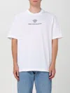 Versace Compact Cotton Jersey T-shirt In White