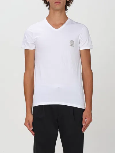 Versace T-shirt  Men Color White In Weiss