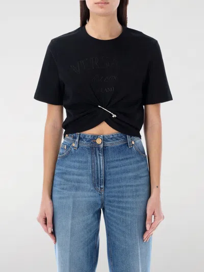 Versace T-shirt  Woman Color Black