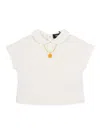 Versace Medusa-print Top In White