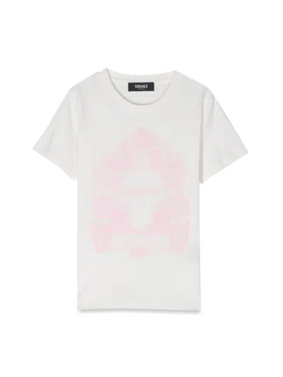 Versace Kids' T-shirt In White