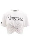 Versace Purple 1978 Re-edition T-shirt In White