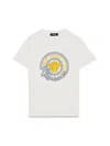 Versace Teen Boys Ivory Medusa Cotton T-shirt In White