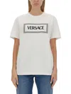 Versace Logo T-shirt In Multi