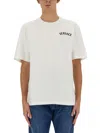 Versace T-shirt With Logo In White