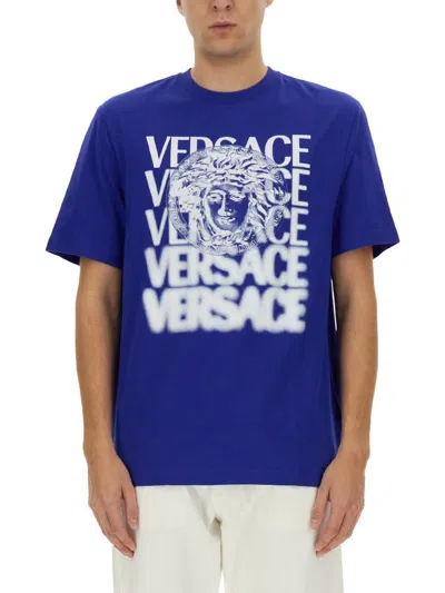 VERSACE VERSACE T-SHIRT WITH LOGO