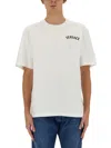 Versace T-shirt With Logo In White