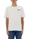 Versace T-shirt With Logo In White