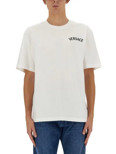 VERSACE VERSACE T-SHIRT WITH LOGO