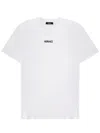 Versace T-shirt With Logo In White