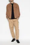 Versace Medusa La Greca Cargo Pants In Black