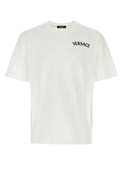Versace T-shirt-xl Nd  Male In White