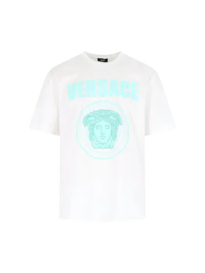 VERSACE VERSACE T-SHIRTS AND POLOS
