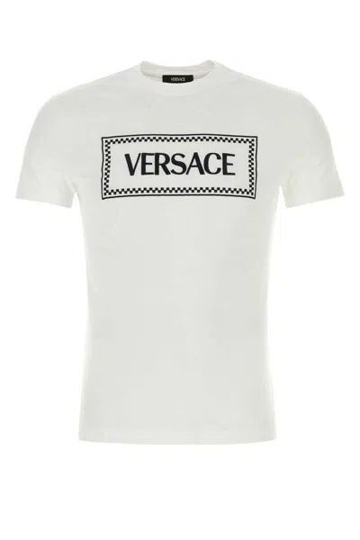 Versace T-shirts And Polos In White
