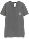 Versace Medusa Print T-shirt In Grey