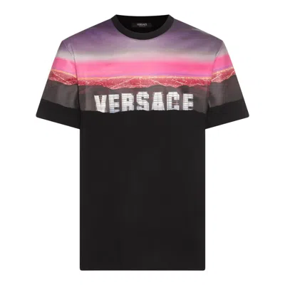 Versace T-shirts And Polos Red