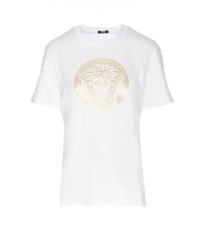 Versace Woman T-shirt Woman White T-shirts