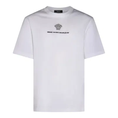 Versace T-shirts & Tops In White