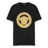Versace Medusa-embroidered T-shirt In Black