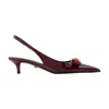 Versace T.45 Pumps In Burgundy