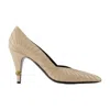 Versace T.90 Pump In Ivory