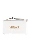 Versace Tag Cardholder In White